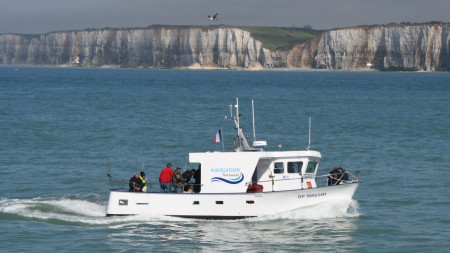 Bateau ANGE DE MER - pêche en en mer en Normandie