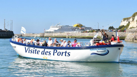 Bateau la CHALOUPE - Visite du port de Dieppe